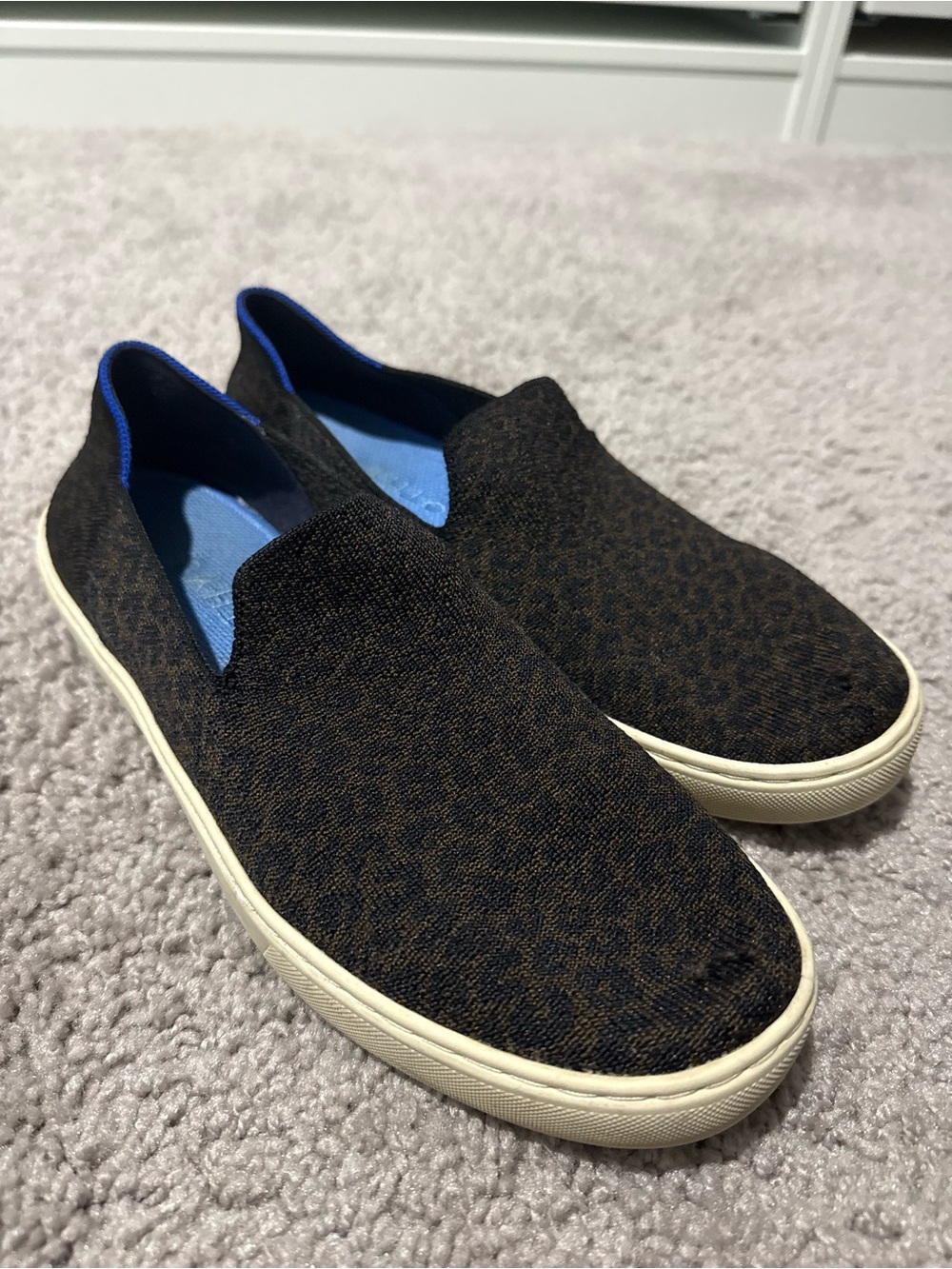 Slip-On Rothy’s animal print washable